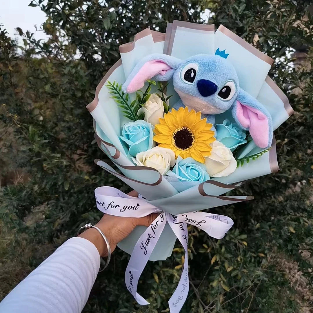 Lilo Stitch Plush Bouquet